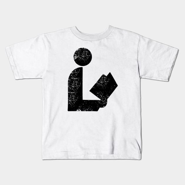 National Library Symbol Kids T-Shirt by rajem